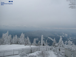 Pohled na jihozápad, Smrk