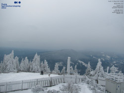 Pohled na jihozápad, Smrk