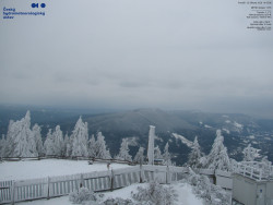 Pohled na jihozápad, Smrk