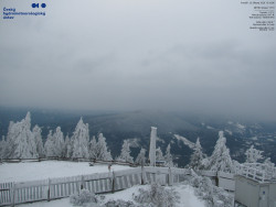 Pohled na jihozápad, Smrk