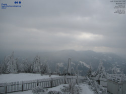 Pohled na jihozápad, Smrk