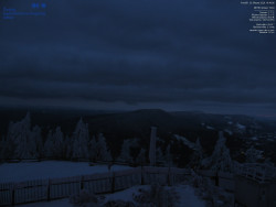 Pohled na jihozápad, Smrk