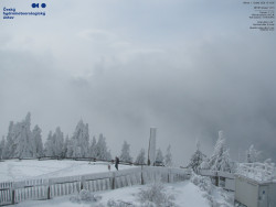 Pohled na jihozápad, Smrk