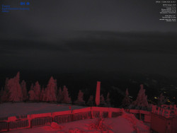 Pohled na jihozápad, Smrk