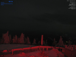 Pohled na jihozápad, Smrk