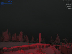 Pohled na jihozápad, Smrk