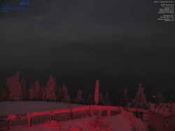 Pohled na jihozápad, Smrk