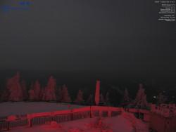 Pohled na jihozápad, Smrk