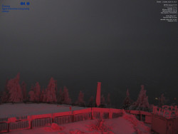 Pohled na jihozápad, Smrk