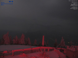 Pohled na jihozápad, Smrk