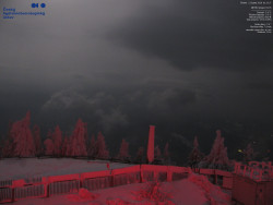 Pohled na jihozápad, Smrk