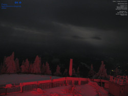 Pohled na jihozápad, Smrk