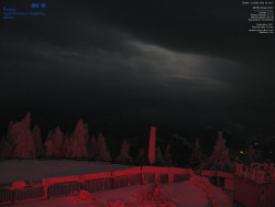 Pohled na jihozápad, Smrk