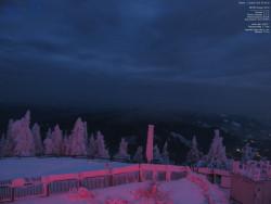 Pohled na jihozápad, Smrk