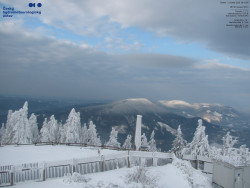 Pohled na jihozápad, Smrk