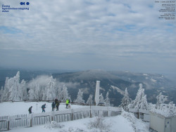 Pohled na jihozápad, Smrk