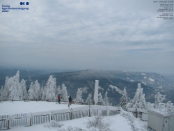 Pohled na jihozápad, Smrk