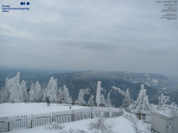 Pohled na jihozápad, Smrk