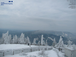 Pohled na jihozápad, Smrk