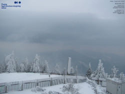 Pohled na jihozápad, Smrk