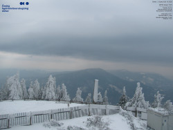 Pohled na jihozápad, Smrk