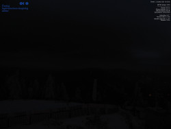 Pohled na jihozápad, Smrk