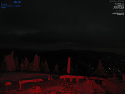 Pohled na jihozápad, Smrk