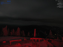 Pohled na jihozápad, Smrk