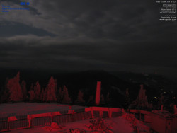 Pohled na jihozápad, Smrk