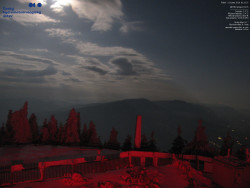 Pohled na jihozápad, Smrk