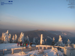 Pohled na jihozápad, Smrk