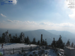 Pohled na jihozápad, Smrk