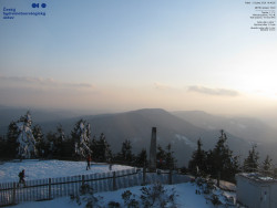 Pohled na jihozápad, Smrk