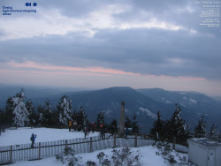 Pohled na jihozápad, Smrk