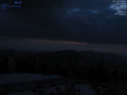 Pohled na jihozápad, Smrk