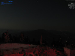 Pohled na jihozápad, Smrk