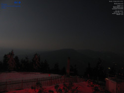 Pohled na jihozápad, Smrk