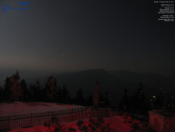 Pohled na jihozápad, Smrk