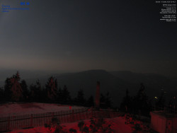 Pohled na jihozápad, Smrk