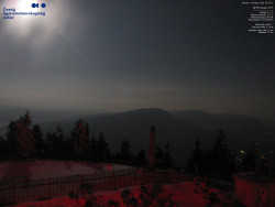 Pohled na jihozápad, Smrk