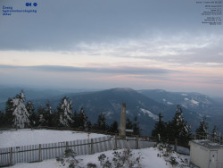 Pohled na jihozápad, Smrk