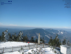 Pohled na jihozápad, Smrk