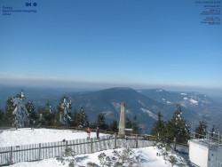 Pohled na jihozápad, Smrk