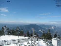 Pohled na jihozápad, Smrk