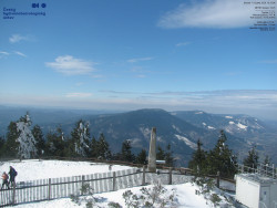 Pohled na jihozápad, Smrk