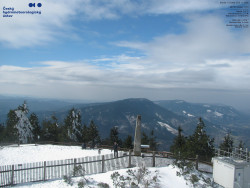 Pohled na jihozápad, Smrk