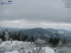 Pohled na jihozápad, Smrk