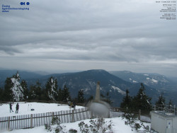 Pohled na jihozápad, Smrk