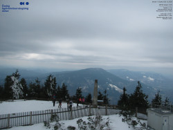 Pohled na jihozápad, Smrk