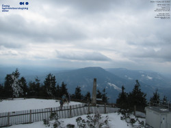 Pohled na jihozápad, Smrk